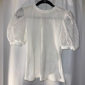 Floral Puff Sleeve Blouse